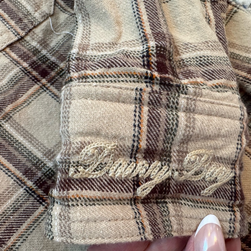 Dairy Boy Plaid Flannel Shirt – Size Small – NWOT - Picture 3 of 5